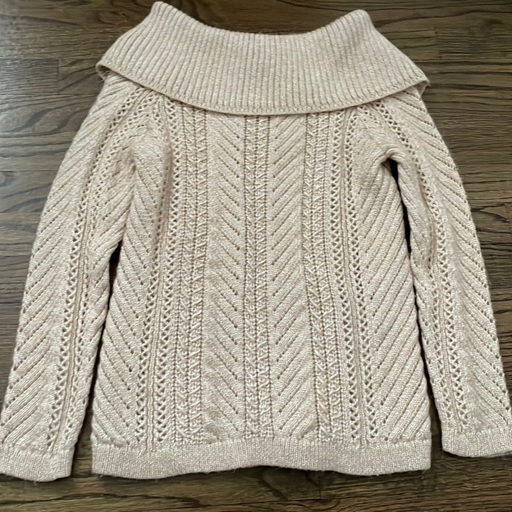 WOMENS WHITE HOUSE BLACK MARKET SWEATER SMALL